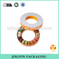 Customize circular marca paper card box with 350g